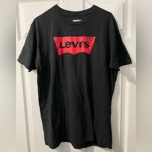 Levi’s Logo Black T-shirt large